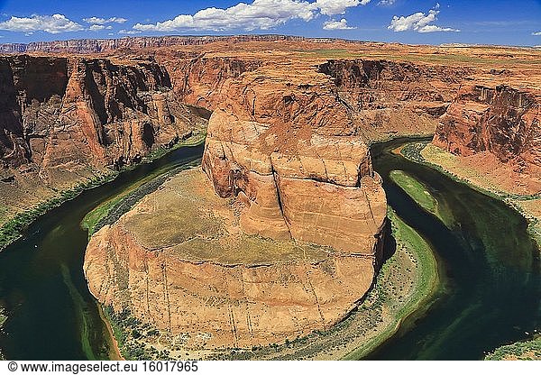 Horseshoe Bend  Glen Canyon  Arizona  USA.