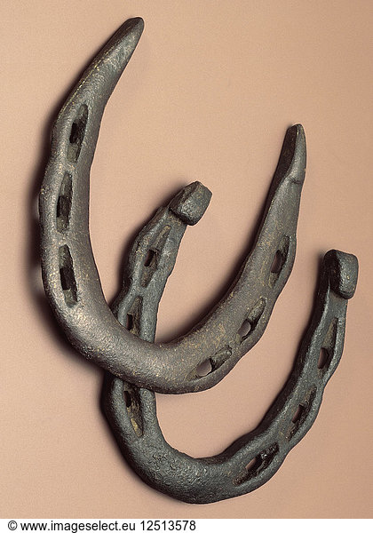 Horseshoes  12th century. Artist: Unknown