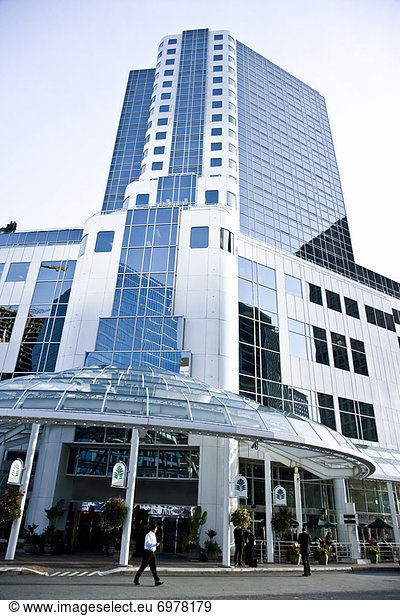 Hotel Building  Vancouver  British Columbia  Canada