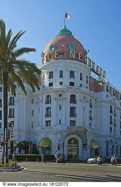 Hotel Negresco  Nizza  Cote d'Azur  Alpes-Maritimes  Provence-Alpes-Cote d'Azur  Frankreich  Europa