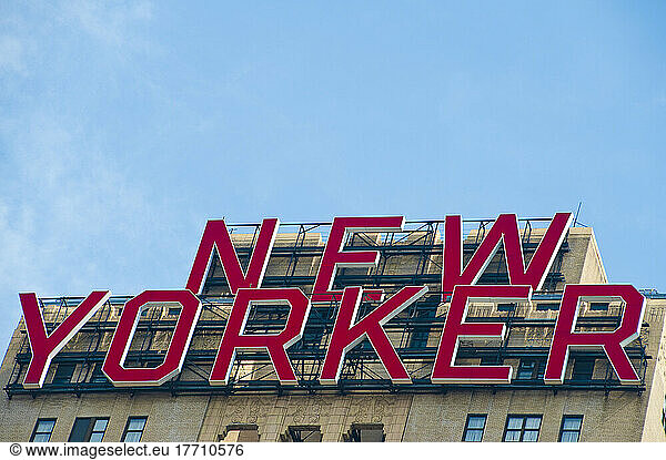 Hotel New Yorker  Garment District  Manhattan  New York  Usa