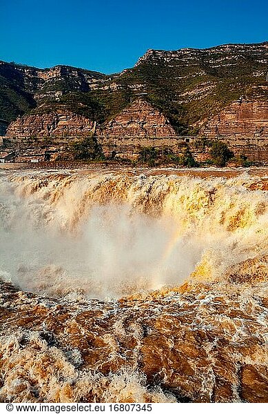 Hukou-Wasserfall des Gelben Flusses  022