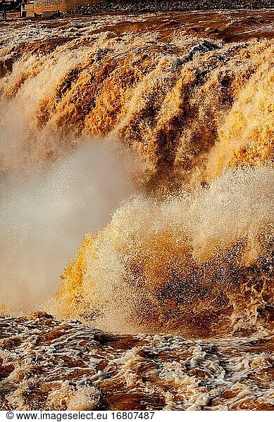 Hukou-Wasserfall des Gelben Flusses  007