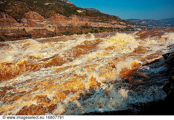 Hukou-Wasserfall des Gelben Flusses  009