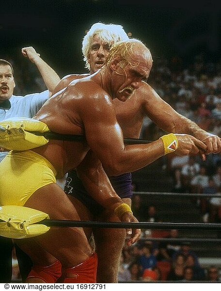 Hulk Hogan  Ric Flair  1994  Photo By John Barrett/PHOTOlink