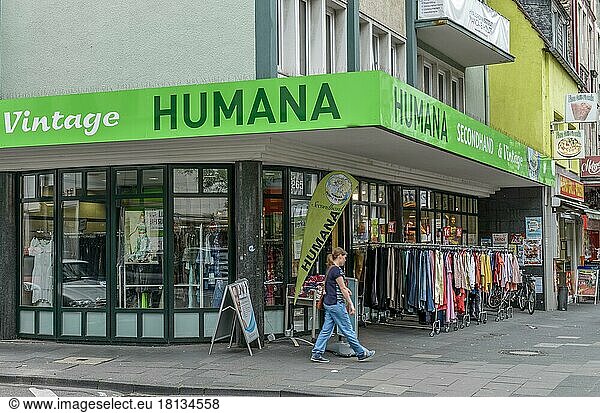 Humana Secondhand  Neusser Straße  Nippes  Köln  Nordrhein-Westfalen  Deutschland  Europa