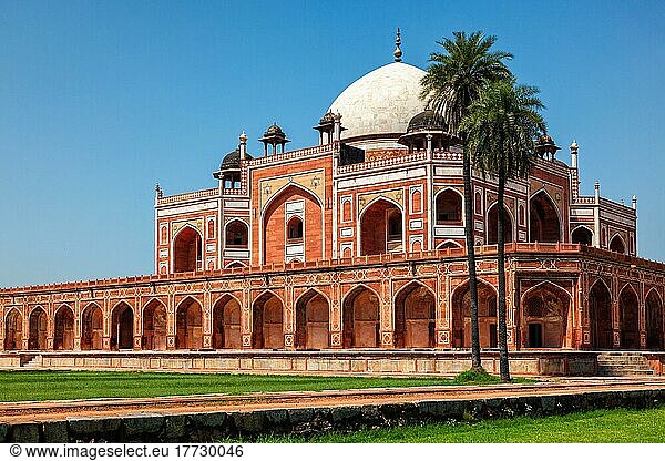 Humayun's Tomb berühmte Touristenattraktion. Delhi  Indien  Asien