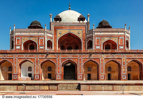 Humayun's Tomb berühmte Touristenattraktion. Delhi  Indien  Asien