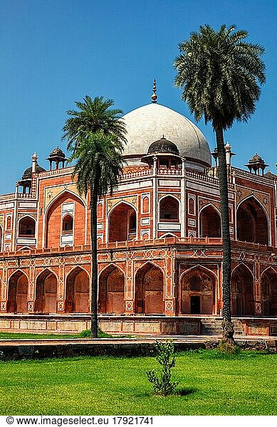 Humayun's Tomb berühmte Touristenattraktion. Delhi  Indien  Asien