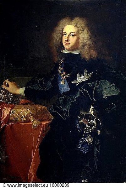 Hyacinthe Rigaud - Philip V King of Spain.