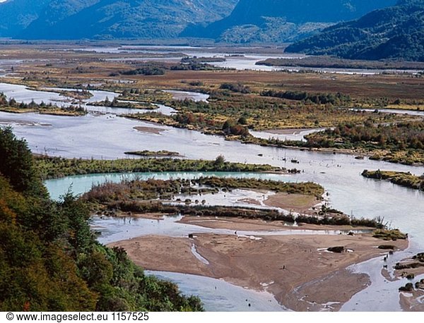 Ibáñez Flusstal. Aysen Region  Patagoniens