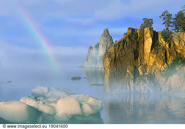 Iceberg in Lake Baikal