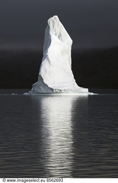 Iceberg in the Scoresbysund Fjord  Greenland.