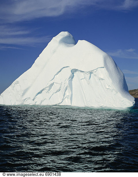 Iceberg  Witless Bay Avalon Peninsula Newfoundland and Labrador  Canada
