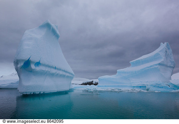 Icebergs  Antarctica