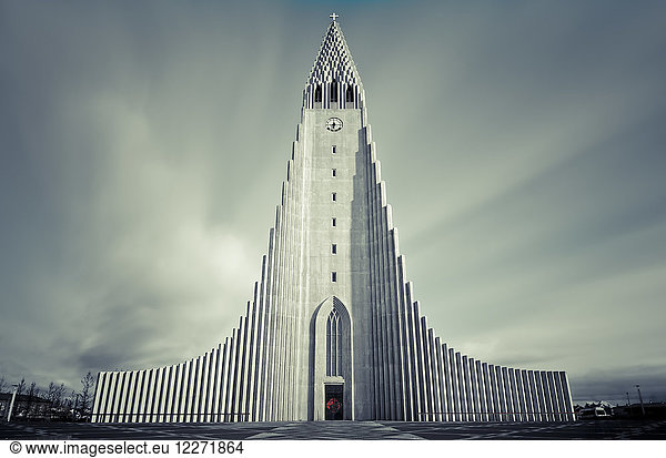Iceland  Reykjavik  Hallgrimskirkja