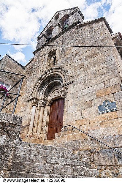 Iglesia de San Salvador. Pazos de Arenteiro. Ourense. Galicia. Spain.