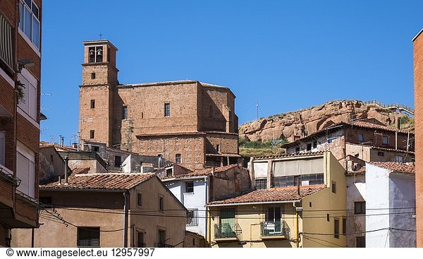 Iglesia de Santa Eulalia. Arnedo. La Rioja. Spain.
