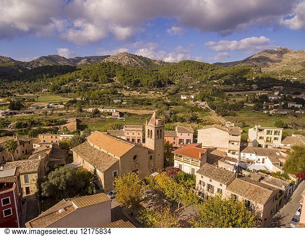Iglesia del Sant Crist   siglo XIX  S'Arracó  término de Andratx  Mallorca  balearic islands  Spain.