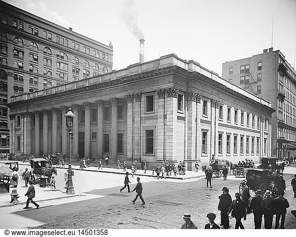 Illinois Trust and Savings Bank  Chicago  Illinois  USA  Detroit Publishing Company  1900