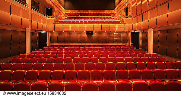 image of empty concert hall