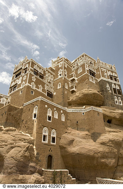 Immam Palast  Wadi Dhar  Jemen  Naher Osten
