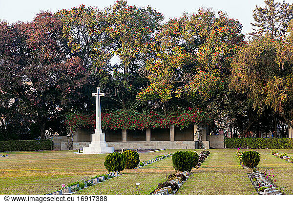 Imphal War Cemetery  Dewlahland  Kabo Leikai