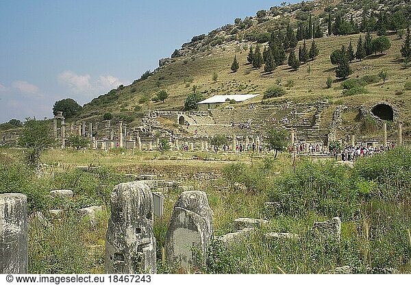 In der antiken Stadt  Ephesos  Türkei  Asien