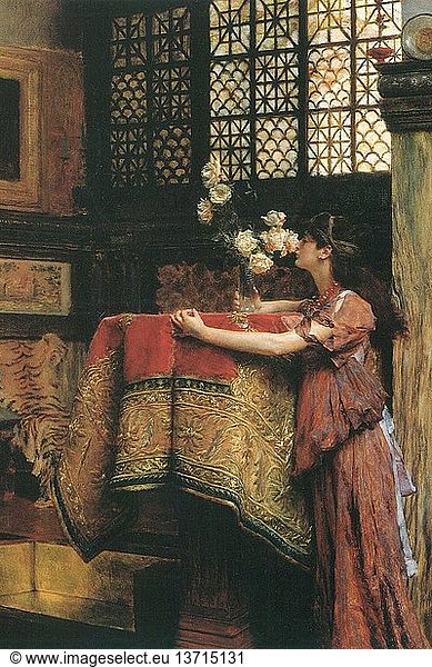 In my studio 1870