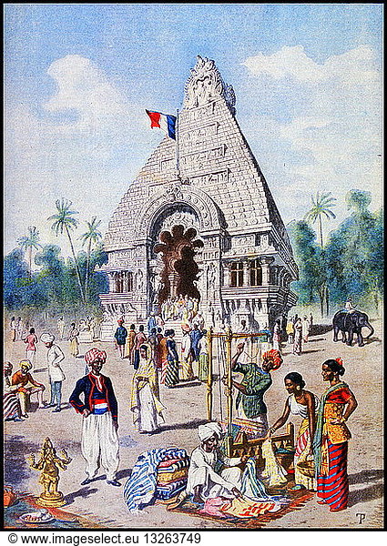 Indian Pavilion at the Exposition Universelle of 1900