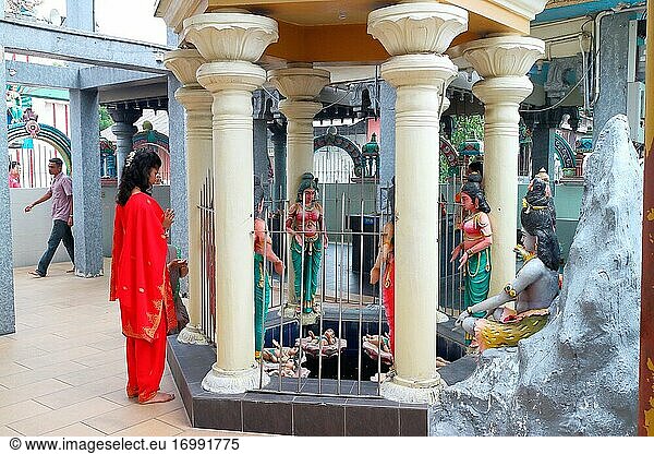 Indischer Hindu-Tempel  George Town  Penang  Malaysia