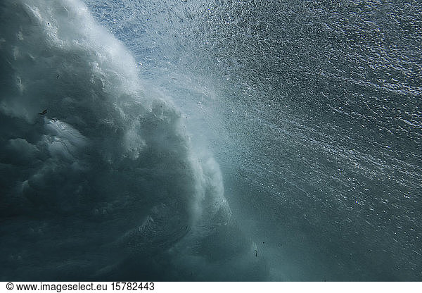 Indonesia  Bali  Underwater view of ocean wave