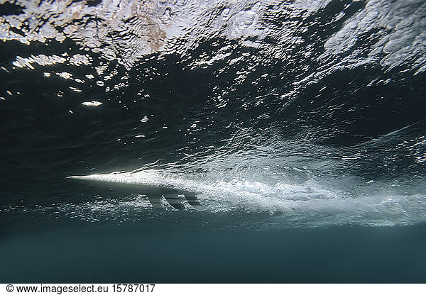 Indonesia  Bali  Underwater view of ocean wave