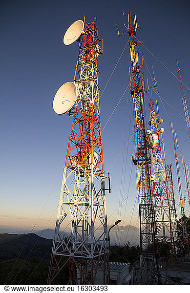 Indonesia  Java  Antenna mast