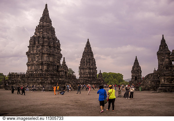 Indonesia  Java  Parambanan Hindu temple complex