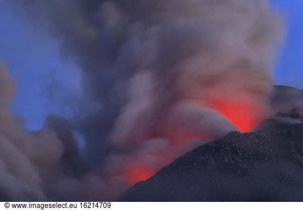 Indonesia  Merapi-Volcano