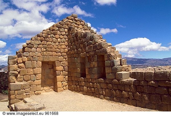 Inka Ruinen von Ingapirca. Provinz Cañar. Ecuador