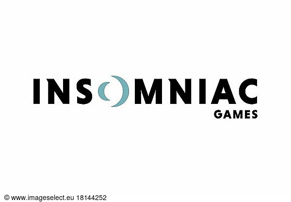 Insomniac Games  Logo  Weißer Hintergrund