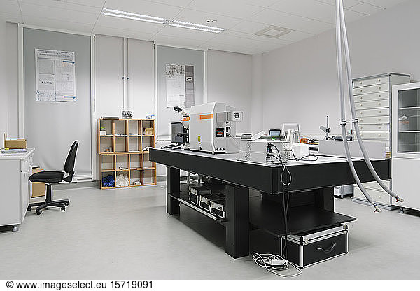 Interior of a laboratory