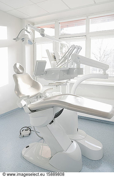 Interior of modern dental clinic