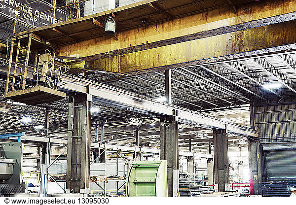 Interior of steel industry