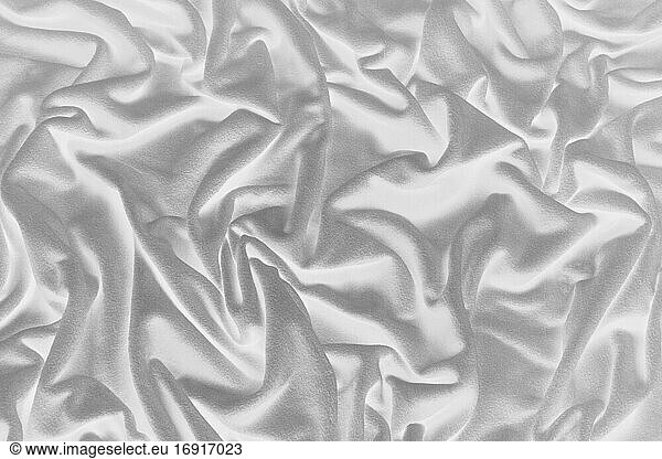 Inverted image of crumpled fleece fabric