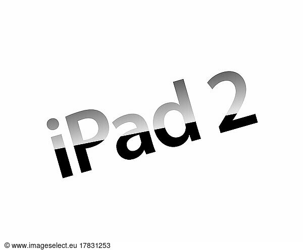 IPad 2  rotated logo  white background