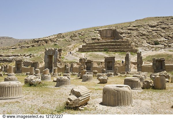 Iran,  Persepolis archaeological site.