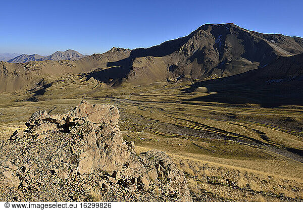 Iran  Blick auf das Alborz-Gebirge