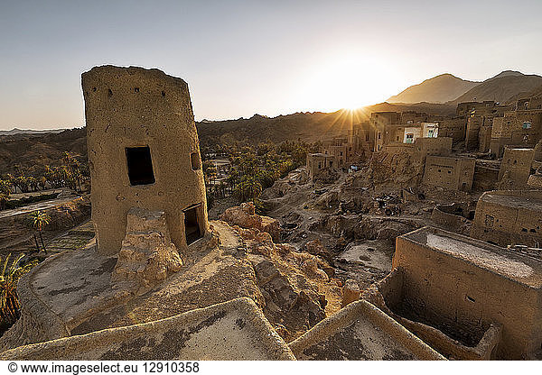 Iran  Deyhuk District  Nayband at sunrise