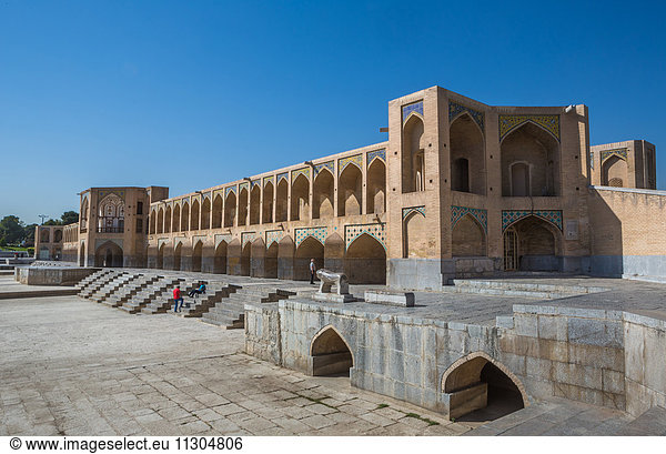 Iran  Esfahan City  Si-o-Seh Bridge  UNESCO  world heritage