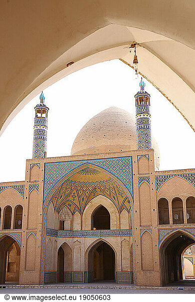 Iran Kashan Isfahan  province  city  Friday mosque