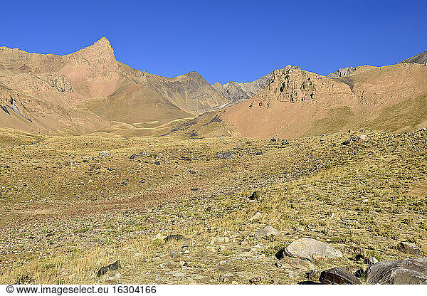 Iran  Mazandaran Province  Alborz Mountains  Hezarsham plateau  Takht-e Suleyman Massif