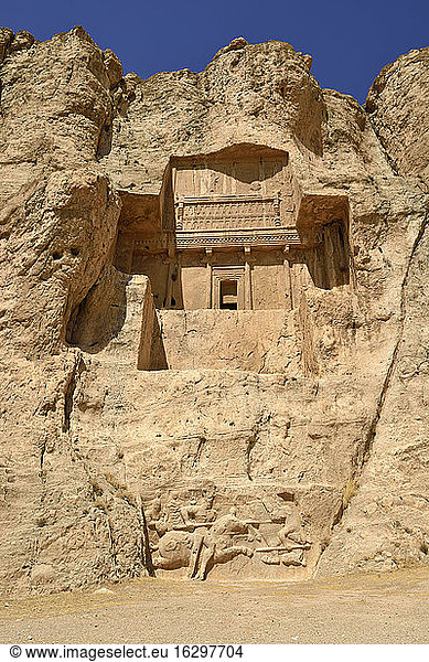 Iran  Naqsh-e Rustam  Tomb of Artaxerxes I